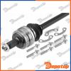 Demi-Arbre de Transmission ATM arrière gauche pour BMW | NPW-BM-199, 18-343011